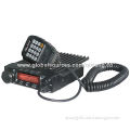 Vehicle Radio with 60W (VHF), 40W (UHF)/25/10W Output Power, CTCSS/DCS Scan and More